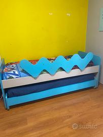 Letto singolo doppio Colombini