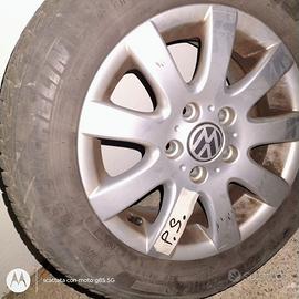 Gomme invernali e cerchi R15 vw golf