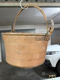 Vintage paiolo fi rame