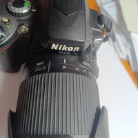 nikon d40 con obiettivo tamron 18-200mm. f/3.5-6.3