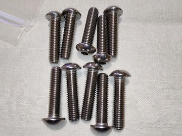 lotto viti inox A2 - 304  M10x40 iso/din 7380