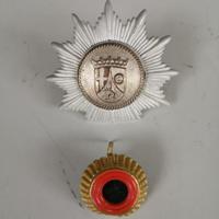 Distintivi badge metallo polizia tedesca originale