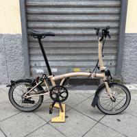 Brompton C Line Explorer M6L  Dune Sand Usata