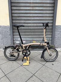 Brompton C Line Explorer M6L  Dune Sand Usata