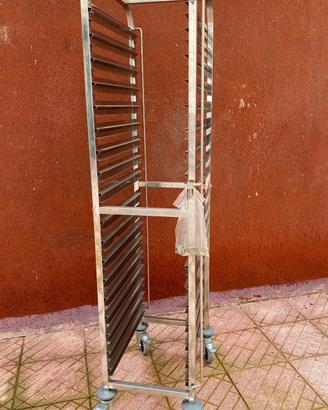 CARRELLO PORTA VASSOI NUOVO