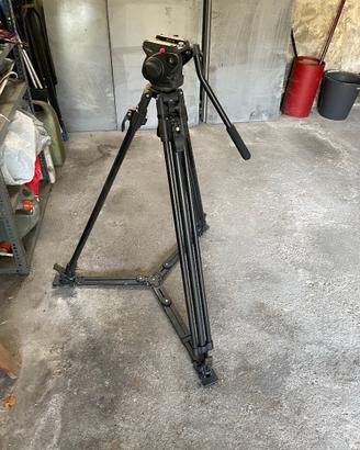 Kit Treppiede Video Manfrotto 351MVB + Testa Fluid