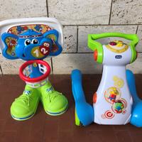 Gioco carrellino con ruote luci suoni colori