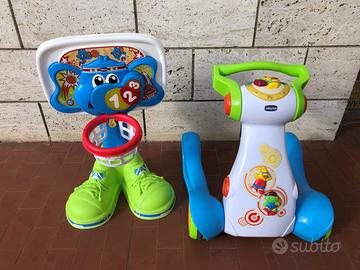 Gioco carrellino con ruote luci suoni colori