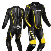 Tuta moto in pelle bovina