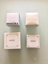 scatoline porta gioielli Pandora e Amabile