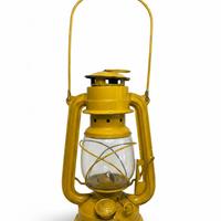 Lanterna Vintage Everbright 206 Gialla Anni '70