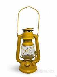 Lanterna Vintage Everbright 206 Gialla Anni '70