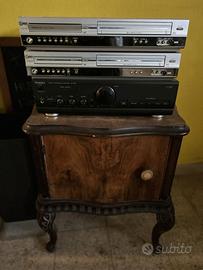 Amplificatore Technics SU-V500 + 2 DVD LG