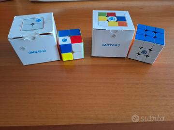 Set cubi GAN 2x2 e 3x3 - Serie base non magnetici 