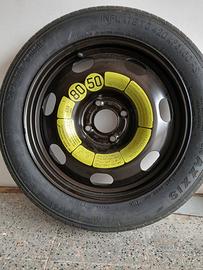 ruotino di scorta per opel crossland