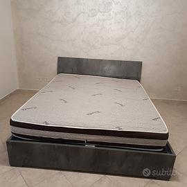 letto matrimoniale contenitore 