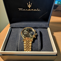 Maserati Orologio Epoca Cronografo Oro
