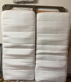 Rete matrimoniale con materassi