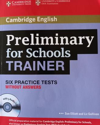 Preliminary for schools trainer