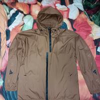 giacca antivento adidas marrone M