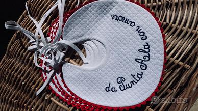 Bavaglino Baroni 100% Cotone Made in Italy