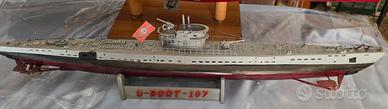 Modellino artigianale U-BOOT 107 