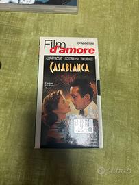 Film d’amore CASABLANCA videocassetta