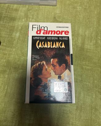 Film d’amore CASABLANCA videocassetta