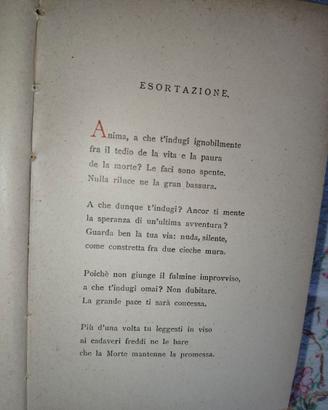 Poema Paradisiaco di D'Annunzio