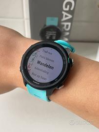 Smartwatch Garmin Forerunner 245 Music Azzurro
