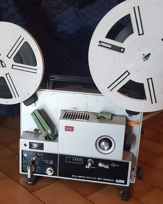 Proiettore ELMO Sound st 1200 D super 8