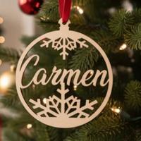 palle di natale personalizzate segna posto