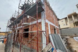 Nuova villetta in fase di realizzazione