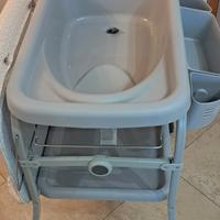 Fasciatoio Chicco Cuddle e Bubble Comfort grigio