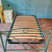 Letto ferro battuto 
