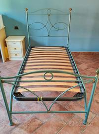 Letto ferro battuto 