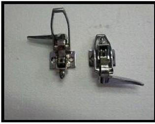 2 manette chiusura capote anteriore autobianchi bi