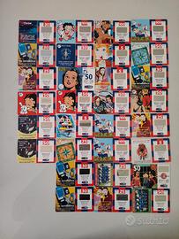 schede ricarica telefonica vintage