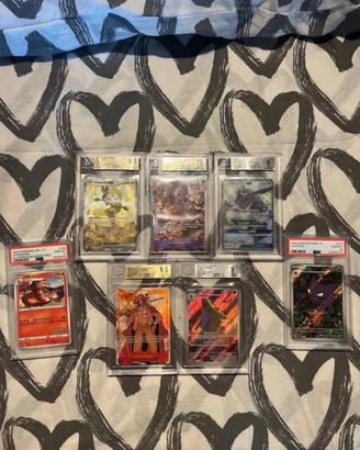 lotto pokemon e one piece scambi per bgs 10 bl