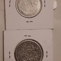 2 monete argento lettonia
