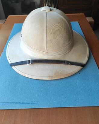 Cappello coloniale d'epoca campagna d'Africa 1940