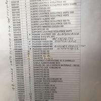 Ricambi Loro & Parisini elenco