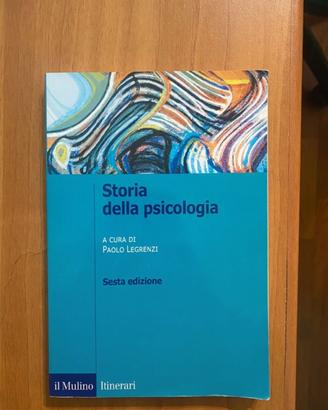 STORIA DELLA PSICOLOGIA DI LEGRENZI