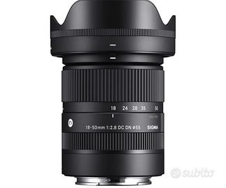 Sigma 18-50 f 2.8 Sony E-mount pari al nuovo