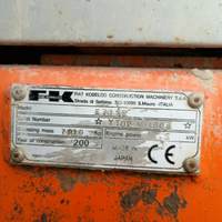 Escavatore Fiat-Kobelco e70sr
