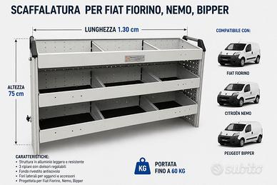 Scaffalatura professionale