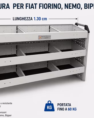 Scaffalatura professionale