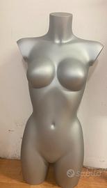 Manichino Mezzo busto silver