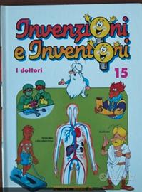 Collezione di libri e dvd "Invenzioni e inventori"