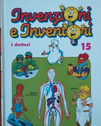Collezione di libri e dvd "Invenzioni e inventori"